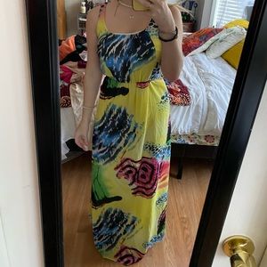 Multi colored sun dress